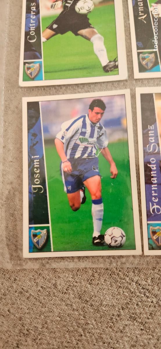 Cartes &agrave; collectionner de Football: Josemi - M&aacute;laga - 250 - Mundicromo 02 03 - 2002 2003 - Trading Card