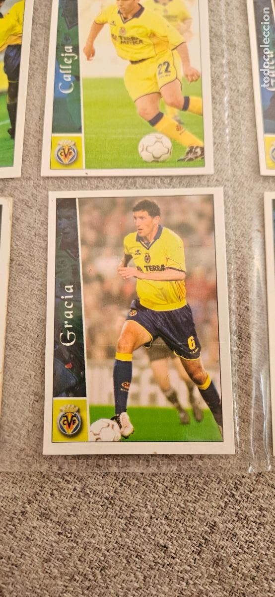 Figurine di Calcio: Gracia - Villarreal - 395 - Mundicromo 02 03 - 2002 2003 - Trading Card