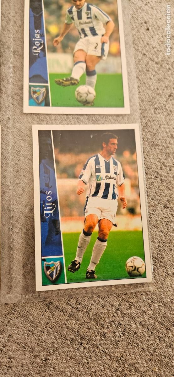 Cromos de Futebol: Litos - M&aacute;laga - 252 - Mundicromo 02 03 - 2002 2003 - Trading Card