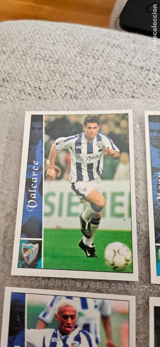 Cromos de Futebol: Valcarce - M&aacute;laga - 262 - Mundicromo 02 03 - 2002 2003 - Trading Card