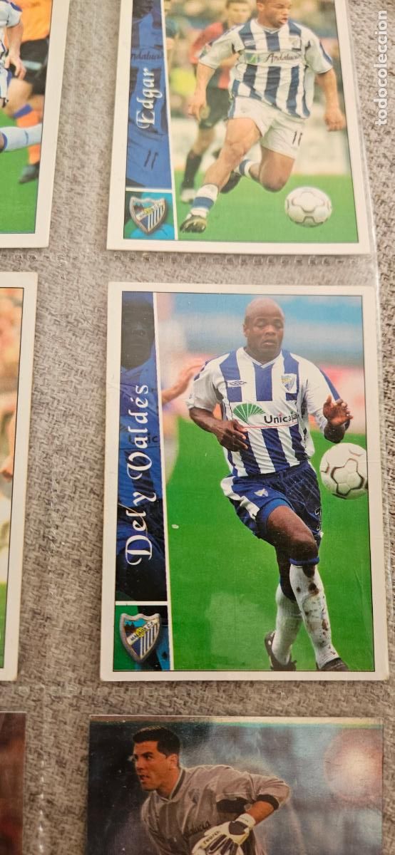 Cromos de Futebol: Dely Vald&eacute;s - M&aacute;laga - 267 - Mundicromo 02 03 - 2002 2003 - Trading Card