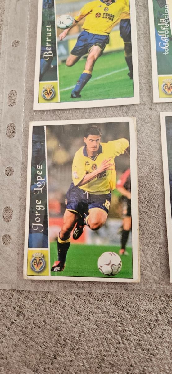 Cromos de Futebol: Jorge L&oacute;pez - Villarreal - 394 - Mundicromo 02 03 - 2002 2003 - Trading Card