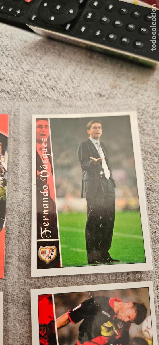 Cartes &agrave; collectionner de Football: Fernando V&aacute;zquez - Rayo Vallecano - 273 - Mundicromo 02 03 - 2002 2003 - Trading Card