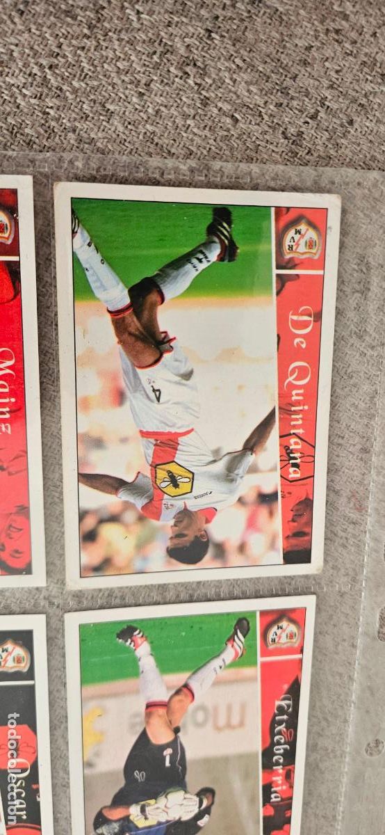 Cromos de f&uacute;tbol: De Quintana - Rayo Vallecano - 277 - Mundicromo 02 03 - 2002 2003 - Trading Card
