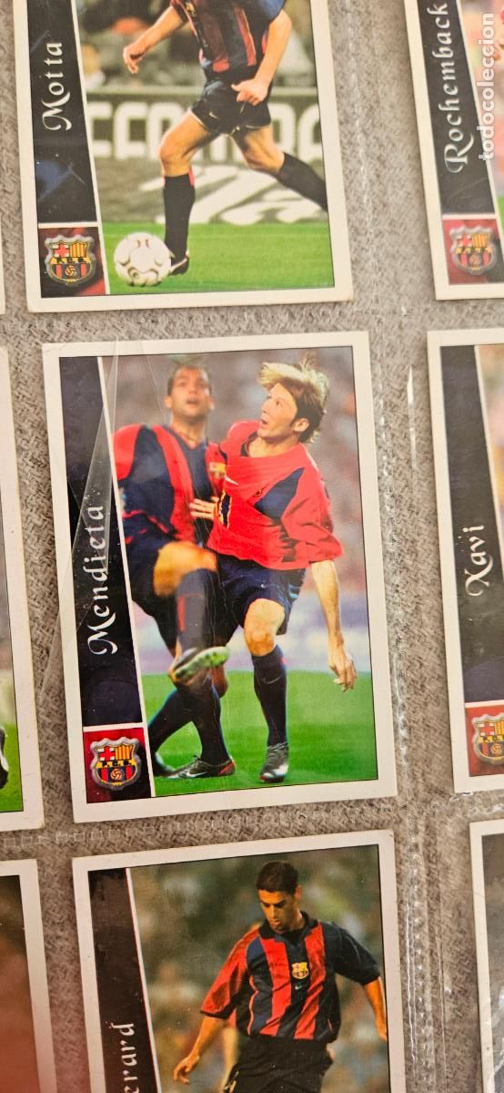 Cromos de Futebol: Mendieta - Barcelona - 95 - Mundicromo 02 03 - 2002 2003 - Trading Card