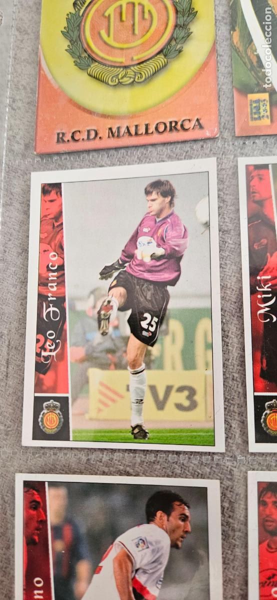 Figurine di Calcio: Leo Franco - Mallorca - 409 - Mundicromo 02 03 - 2002 2003 - Trading Card
