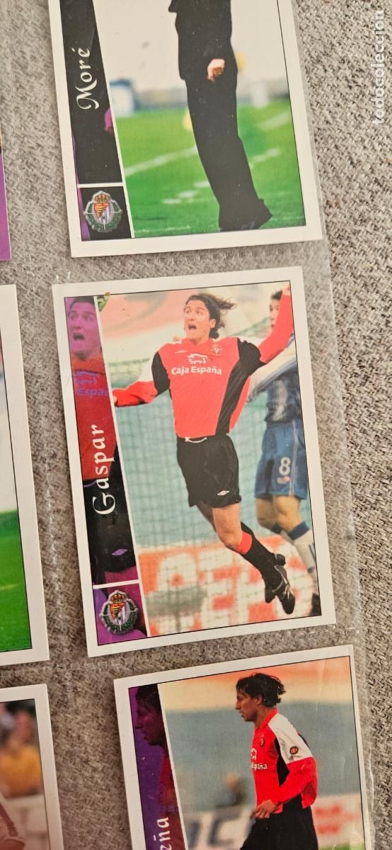 Figurine di Calcio: Gaspar - Valladolid - 303 - Mundicromo 02 03 - 2002 2003 - Trading Card