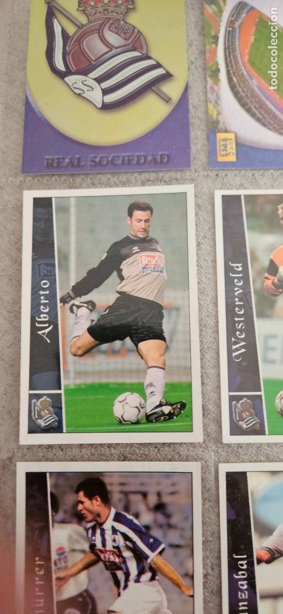 Figurine di Calcio: Alberto - Real Sociedad - 328 - Mundicromo 02 03 - 2002 2003 - Trading Card