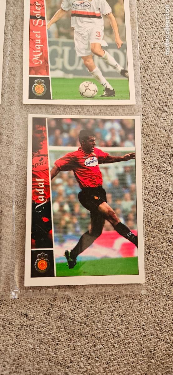 Figurine di Calcio: Nadal - Mallorca - 414 - Mundicromo 02 03 - 2002 2003 - Trading Card