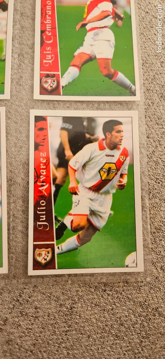 Figurine di Calcio: Julio &Aacute;lvarez - Rayo Vallecano - 288 - Mundicromo 02 03 - 2002 2003 - Trading Card