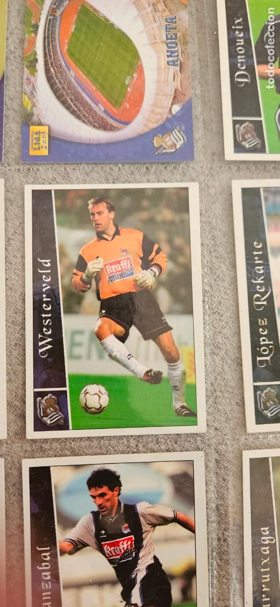Figurine di Calcio: Westerveld - Real Sociedad - 329 - Mundicromo 02 03 - 2002 2003 - Trading Card