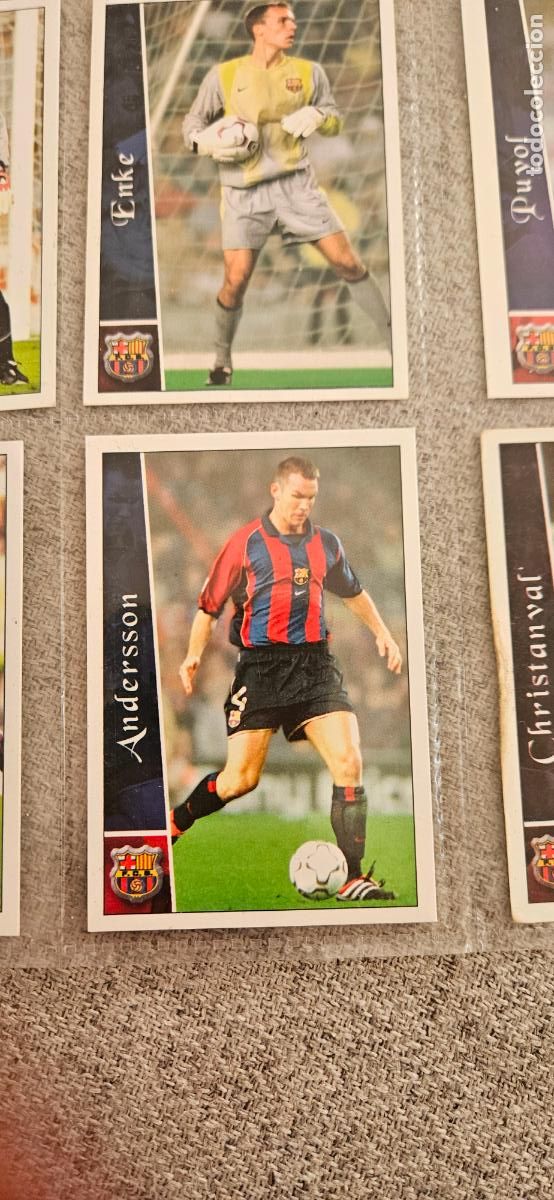 Figurine di Calcio: Anderson - Barcelona - 89 - Mundicromo 02 03 - 2002 2003 - Trading Card