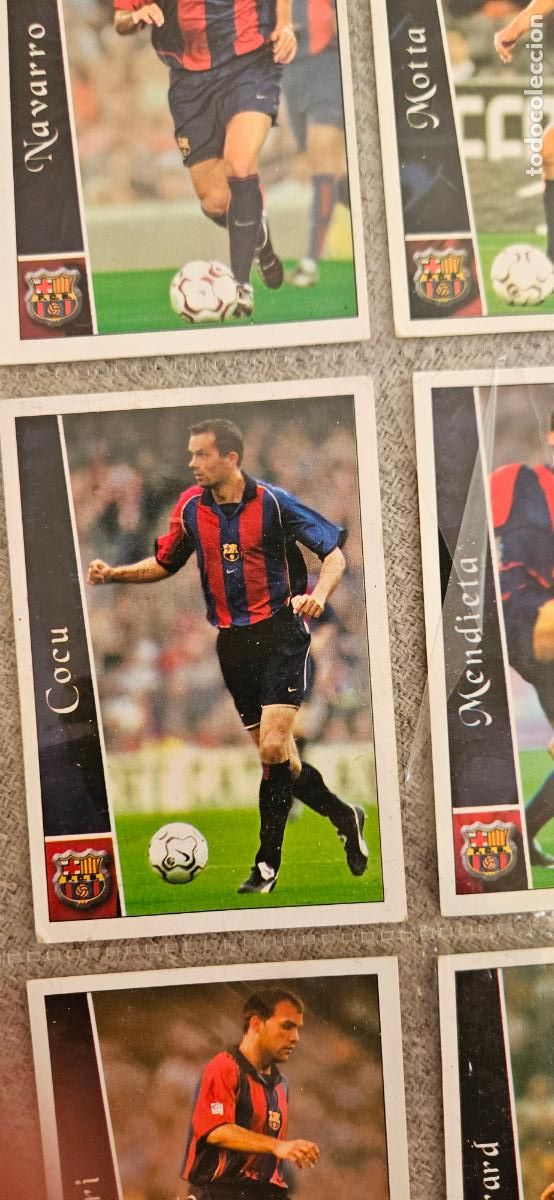 Figurine di Calcio: Cocu - Barcelona - 94 - Mundicromo 02 03 - 2002 2003 - Trading Card