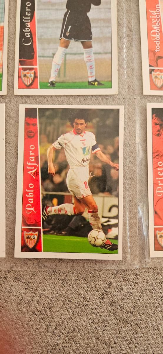 Figurine di Calcio: Pablo Alfaro - Sevilla - 197 - Mundicromo 02 03 - 2002 2003 - Trading Card