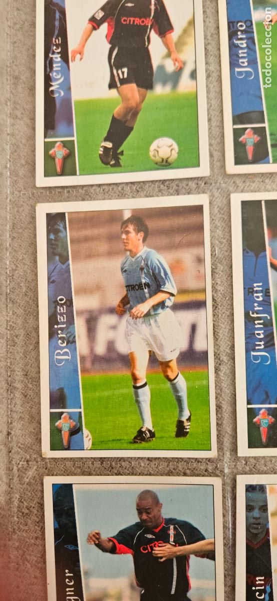 Figurine di Calcio: Berizzo - Celta - 121 - Mundicromo 02 03 - 2002 2003 - Trading Card