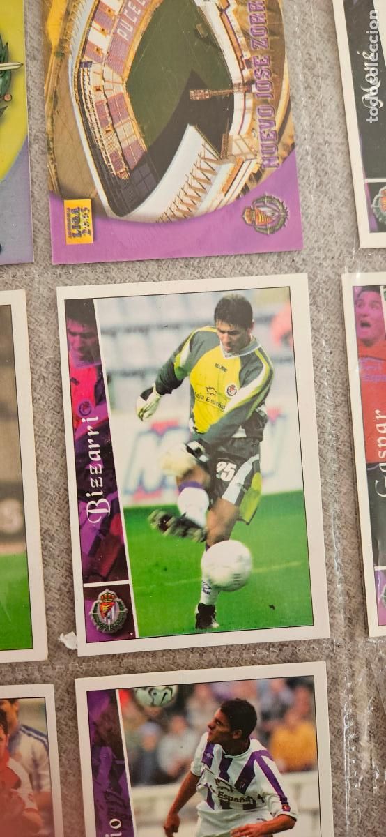 Figurine di Calcio: Bizzarri - Valladolid - 302 - Mundicromo 02 03 - 2002 2003 - Trading Card
