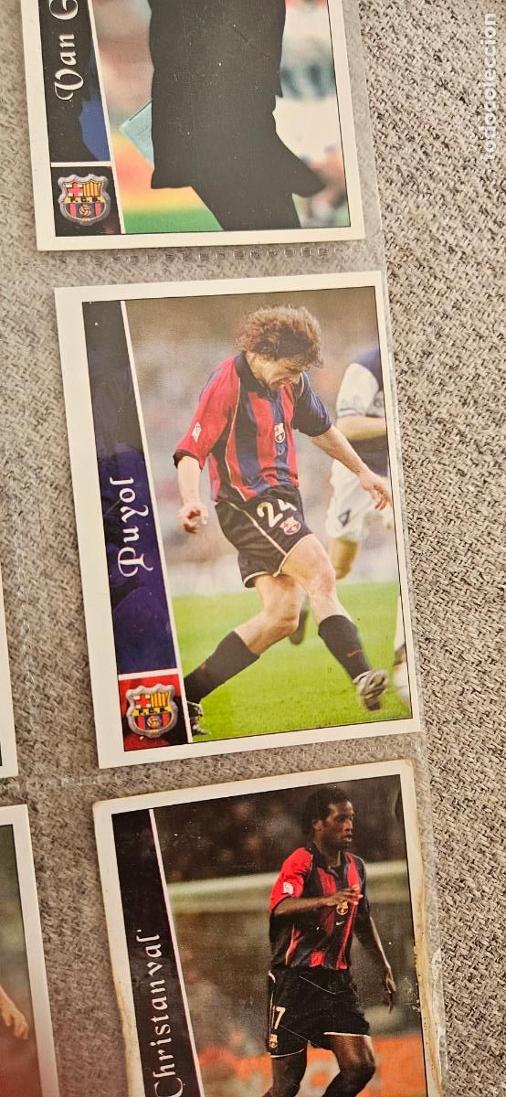 Football Stickers: Puyol - Barcelona - 87 - Mundicromo 02 03 - 2002 2003 - Trading Card