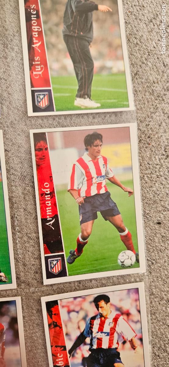 Football Stickers: Armando - Atl&eacute;tico de Madrid - 465 - Mundicromo 02 03 - 2002 2003 - Trading Card