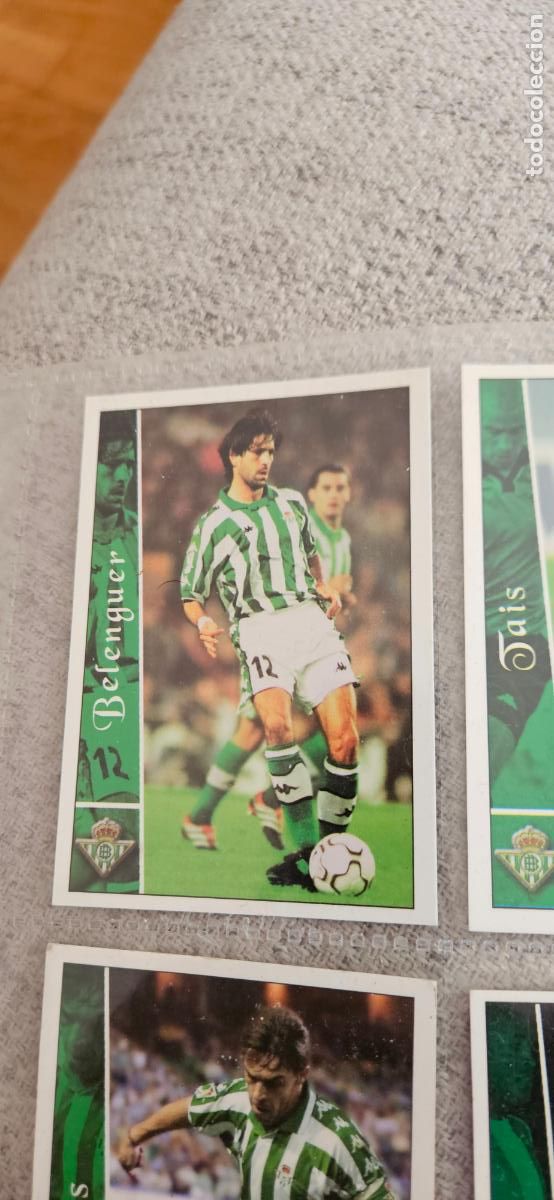 Football Stickers: Belenguer - Betis - 145 - Mundicromo 02 03 - 2002 2003 - Trading Card