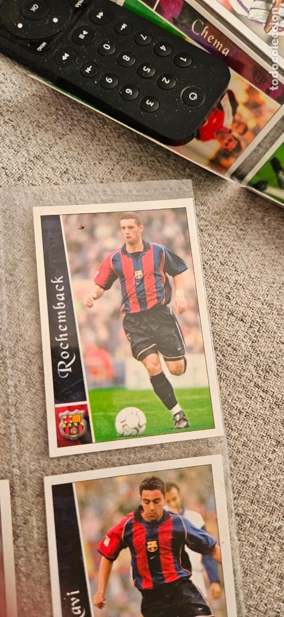 Football Stickers: Rochemback - Barcelona - 93 - Mundicromo 02 03 - 2002 2003 - Trading Card