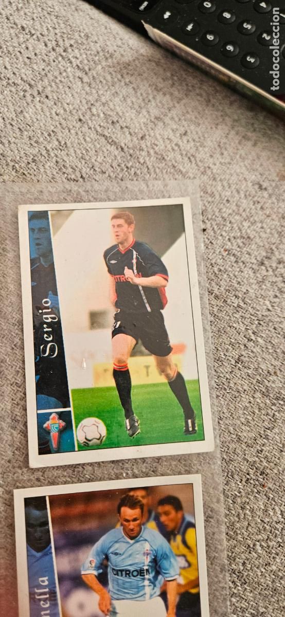 Football Stickers: Sergio - Celta - 120 - Mundicromo 02 03 - 2002 2003 - Trading Card