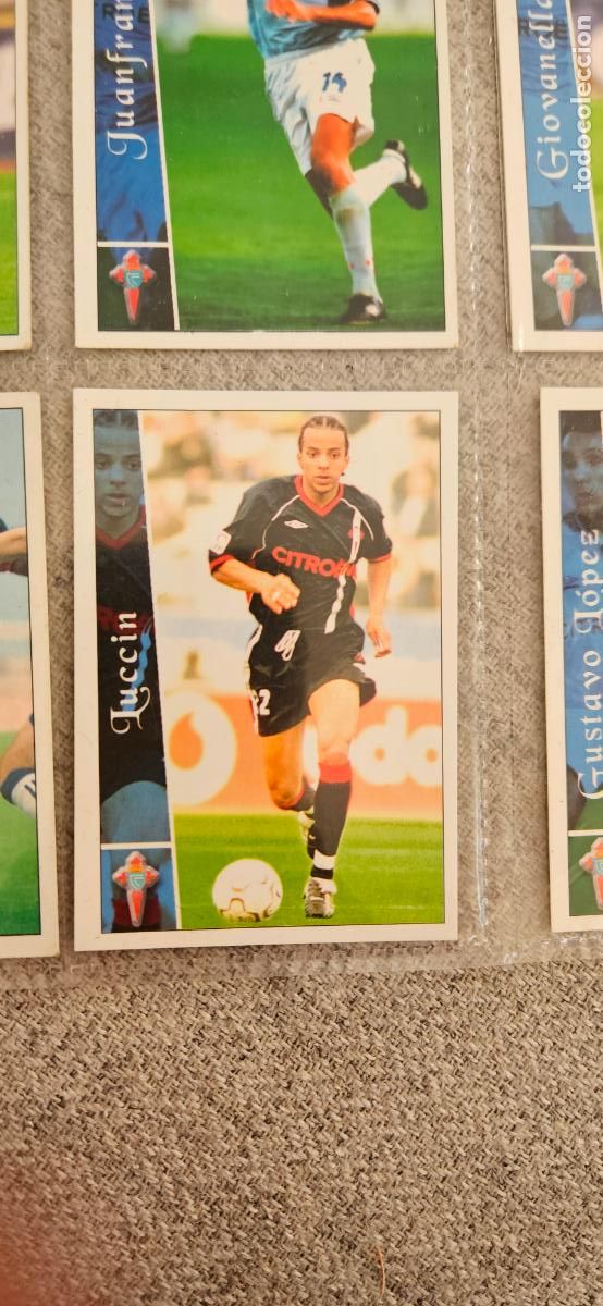 Football Stickers: Luccin - Celta - 125 - Mundicromo 02 03 - 2002 2003 - Trading Card