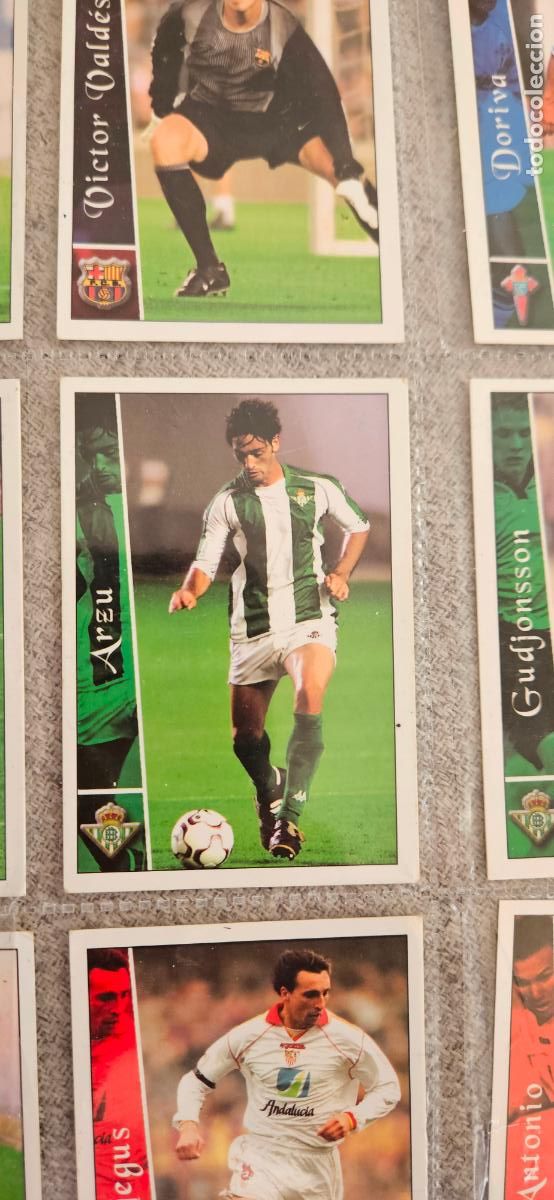 Football Stickers: Arzu - Betis - 581 - Mundicromo 02 03 - 2002 2003 - Trading Card
