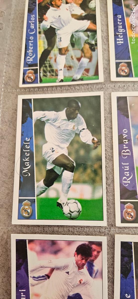 Football Stickers: Makelele - Real Madrid - 67 - Mundicromo 02 03 - 2002 2003 - Trading Card