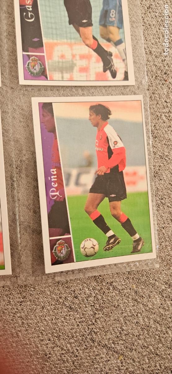 Cromos de f&uacute;tbol: Pe&ntilde;a - Valladolid - 306 - Mundicromo 02 03 - 2002 2003 - Trading Card