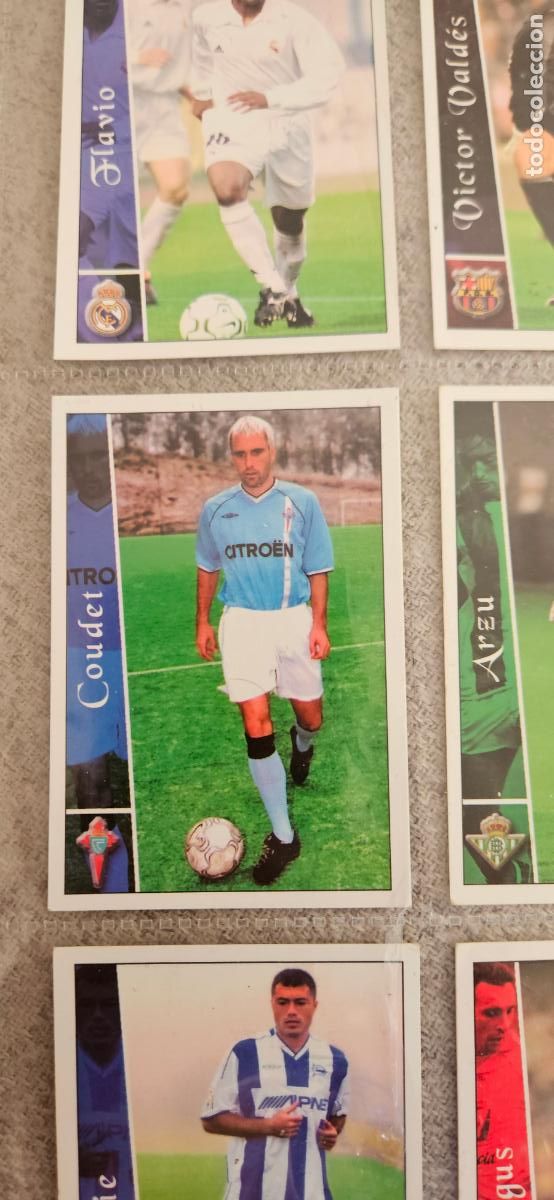 Football Stickers: Coudet - Celta - 580 - Mundicromo 02 03 - 2002 2003 - Trading Card