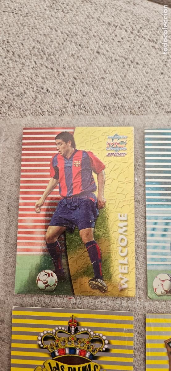Cartes &agrave; collectionner de Football: Riquelme - Barcelona - 550 - Mundicromo 02 03 - 2002 2003 - Trading Card