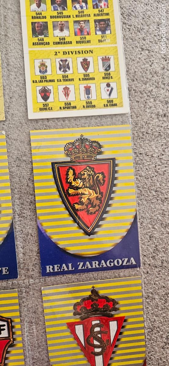 Cartes &agrave; collectionner de Football: Zaragoza - Zaragoza - 555 - Mundicromo 02 03 - 2002 2003 - Trading Card