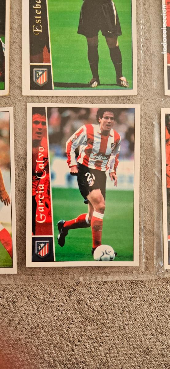 Cartes &agrave; collectionner de Football: G. Calvo - Atl&eacute;tico de Madrid - 467 - Mundicromo 02 03 - 2002 2003 - Trading Card