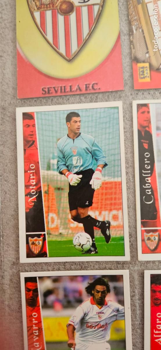 Cartes &agrave; collectionner de Football: Notario - Sevilla - 193 - Mundicromo 02 03 - 2002 2003 - Trading Card