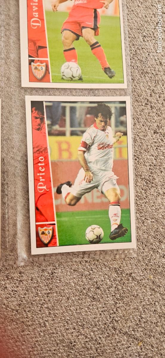 Cartes &agrave; collectionner de Football: Prieto - Sevilla - 198 - Mundicromo 02 03 - 2002 2003 - Trading Card