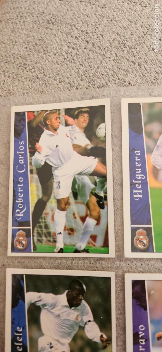 Figurine di Calcio: Roberto Carlos - Real Madrid - 64 - Mundicromo 02 03 - 2002 2003 - Trading Card