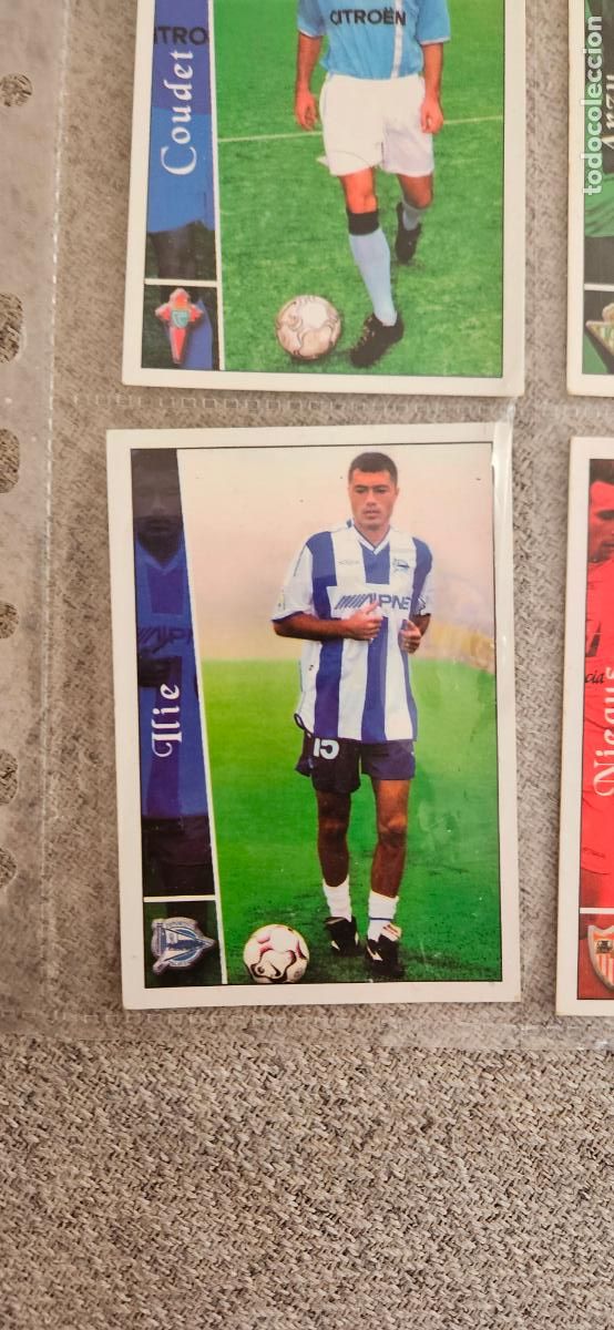 Figurine di Calcio: Ilie - Alav&eacute;s - 583 - Mundicromo 02 03 - 2002 2003 - Trading Card