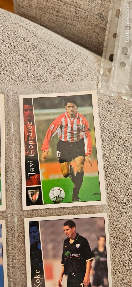 Figurine di Calcio: J. Gonz&aacute;lez - Athletic Club - 588 - Mundicromo 02 03 - 2002 2003 - Trading Card
