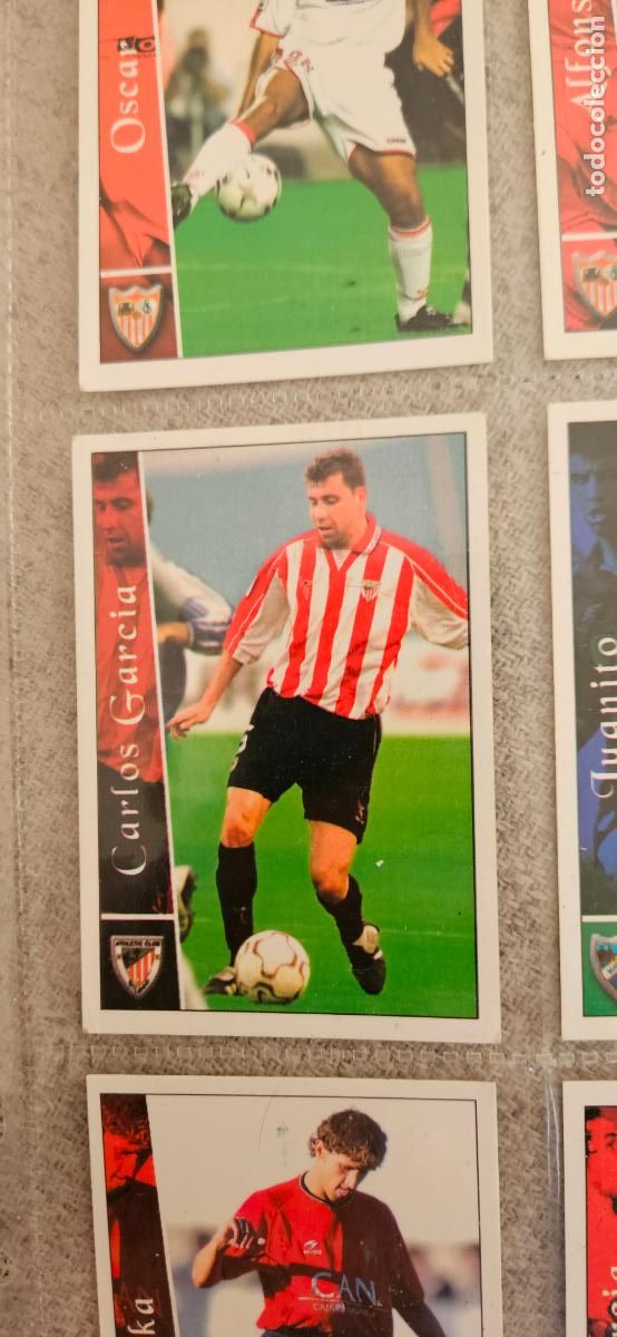 Figurine di Calcio: C. Garc&iacute;a - Athletic Club - 589 - Mundicromo 02 03 - 2002 2003 - Trading Card