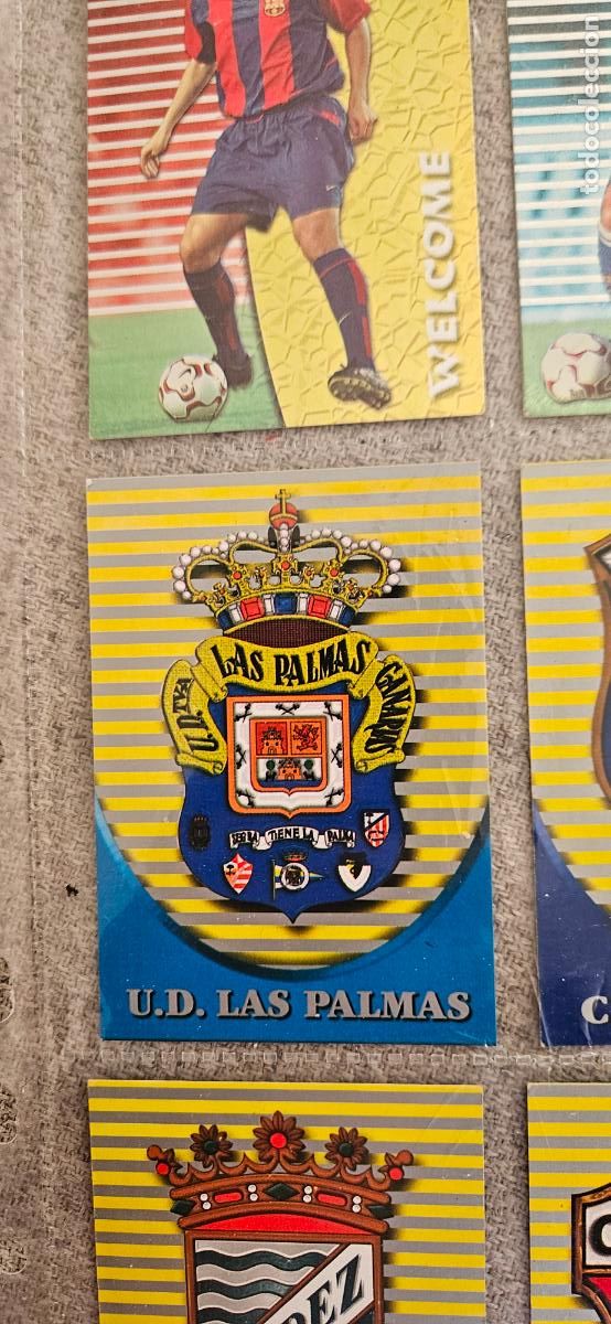 Football Stickers: Las Palmas - Las Palmas - 553 - Mundicromo 02 03 - 2002 2003 - Trading Card
