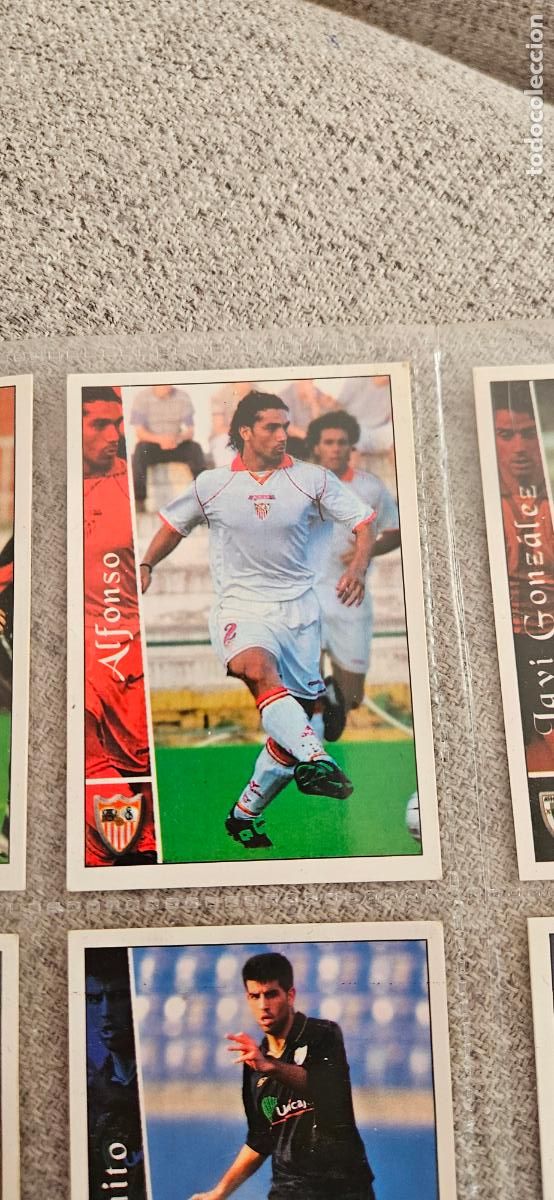 Cromos de f&uacute;tbol: Alfonso - Sevilla - 587 - Mundicromo 02 03 - 2002 2003 - Trading Card