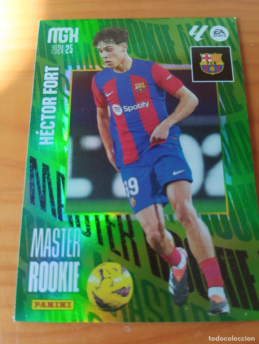 Fu&szlig;ball-Sticker: MGK 2024 2025 24/25 PANINI - M&Aacute;STER ROOKIE - H&Eacute;CTOR FORT 413 - BARCELONA