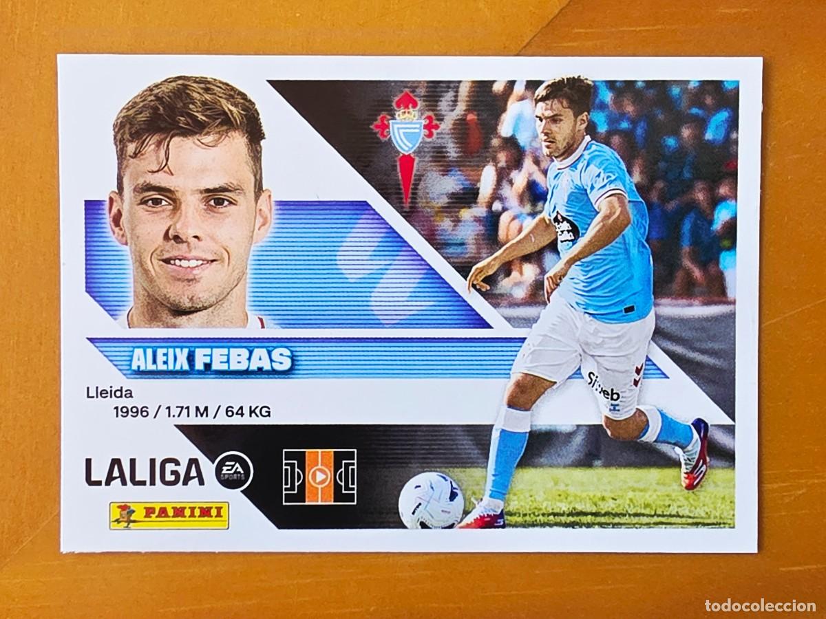 Cromos de f&uacute;tbol: &Uacute;ltimos Fichajes 10 Aleix Febas, RC Celta de Vigo, Panini Ediciones Liga Este 2026 2027 26 27