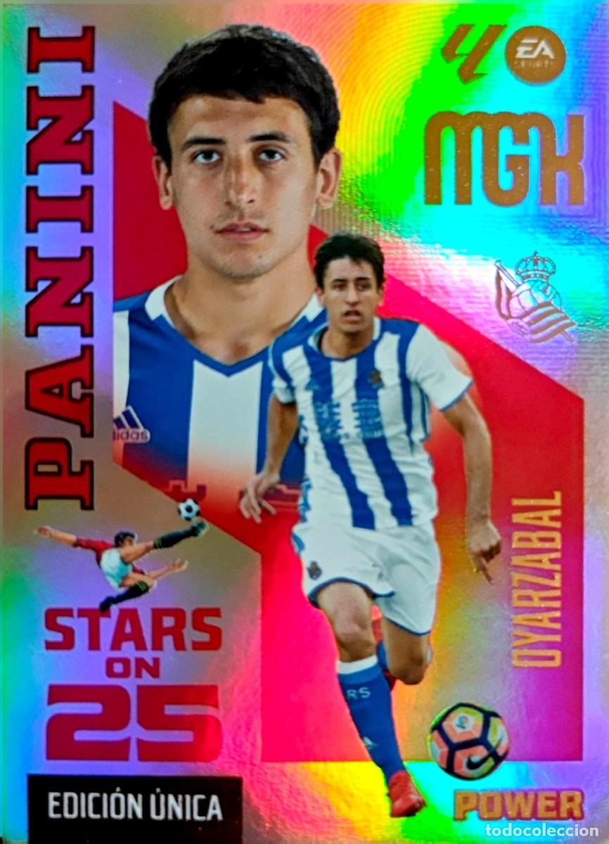 Cromos de f&uacute;tbol: 448 P 448P Oyarzabal - Real Sociedad - EDICION UNICA POWER - PANINI Megacracks MGK 2026 2027 26 27