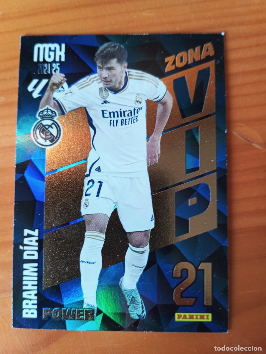 Fu&szlig;ball-Sticker: MGK 2024 2025 24/25 PANINI - ZONA VIP POWER 21 - REAL MADRID - BRAHIM D&Iacute;AZ P390