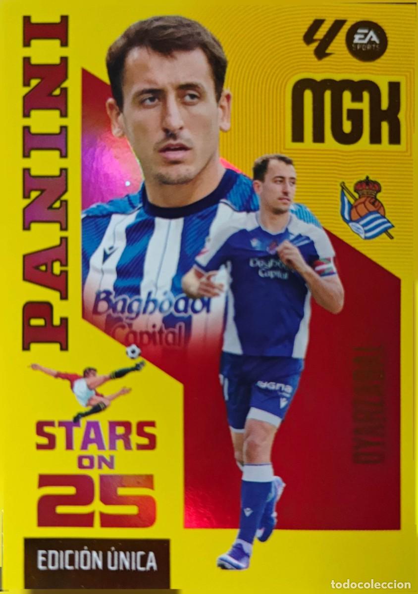 Cromos de f&uacute;tbol: 448 Oyarzabal - Real Sociedad - Stars on 25 - EDICION UNICA - PANINI Megacracks MGK 2026 2027 26 27