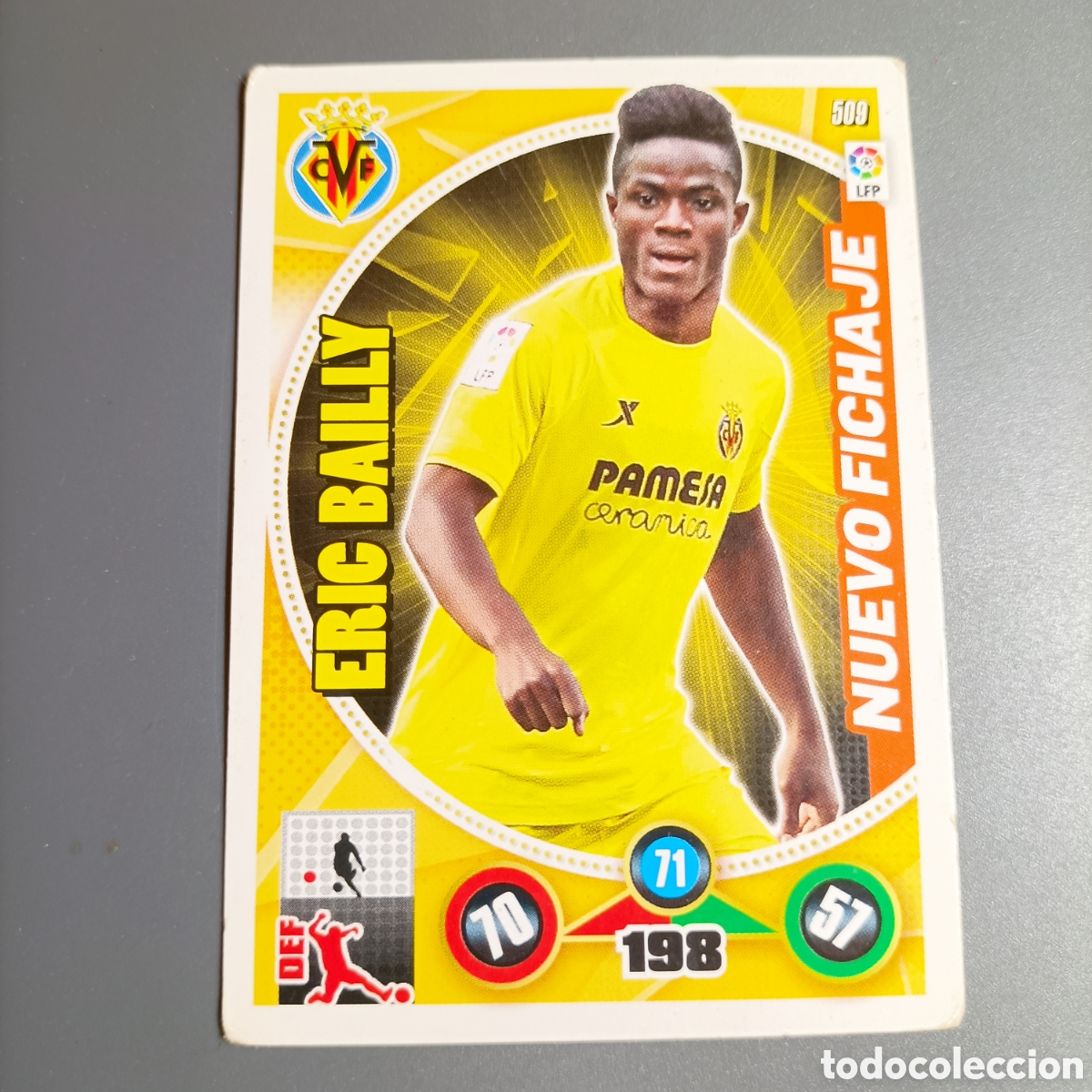 Cromos de f&uacute;tbol: ADRENALYN. LIGA 2014-2015 (GETAFE) №509 ERIC BAILLY / NUEVO FICHAJE