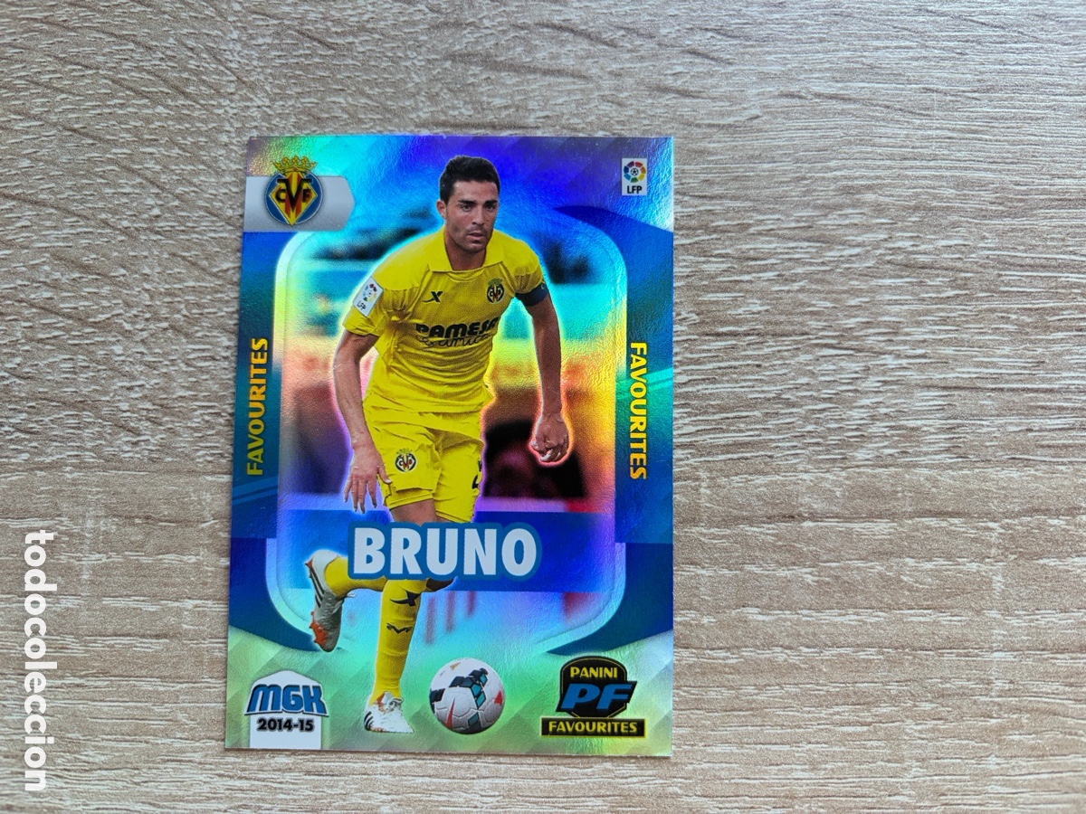 Cromos de f&uacute;tbol: 383 BRUNO FAVOURITES PF MEGACRACKS MGK 2014 2015 14 15 VILLARREAL CF