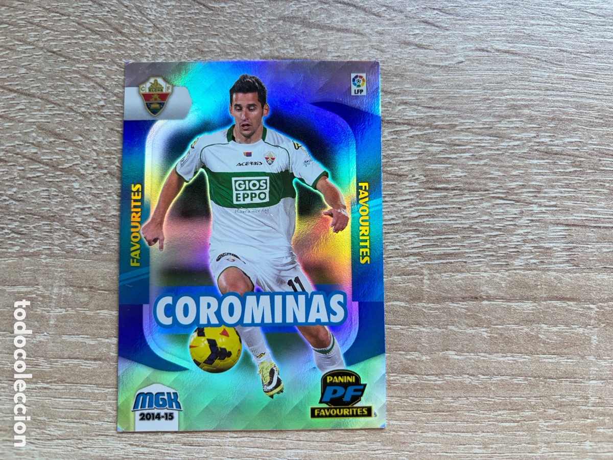 Cromos de f&uacute;tbol: 385 COROMINAS FAVOURITES PF MEGACRACKS MGK 2014 2015 14 15 ELCHE CF