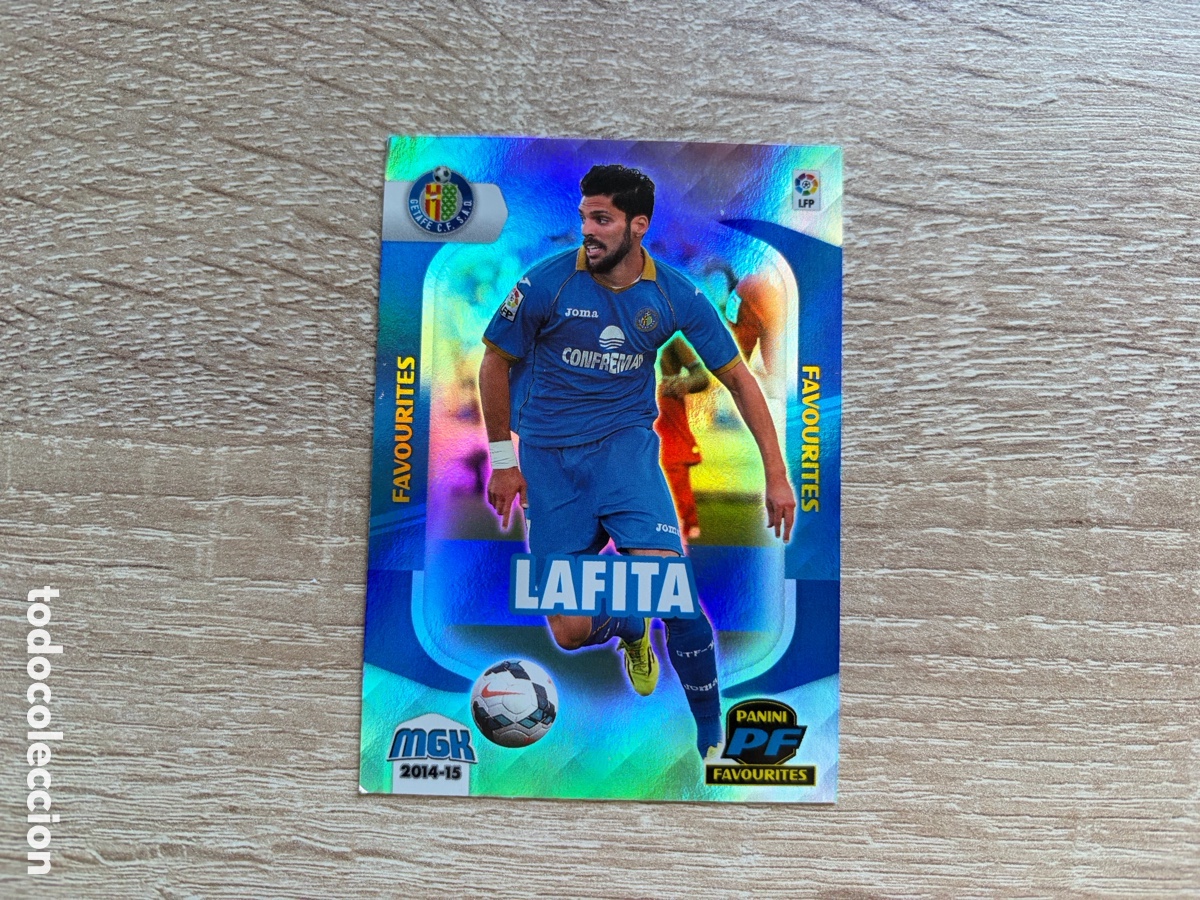 Cromos de f&uacute;tbol: 384 LAFITA FAVOURITES PF MEGACRACKS MGK 2014 2015 14 15 GETAFE CF